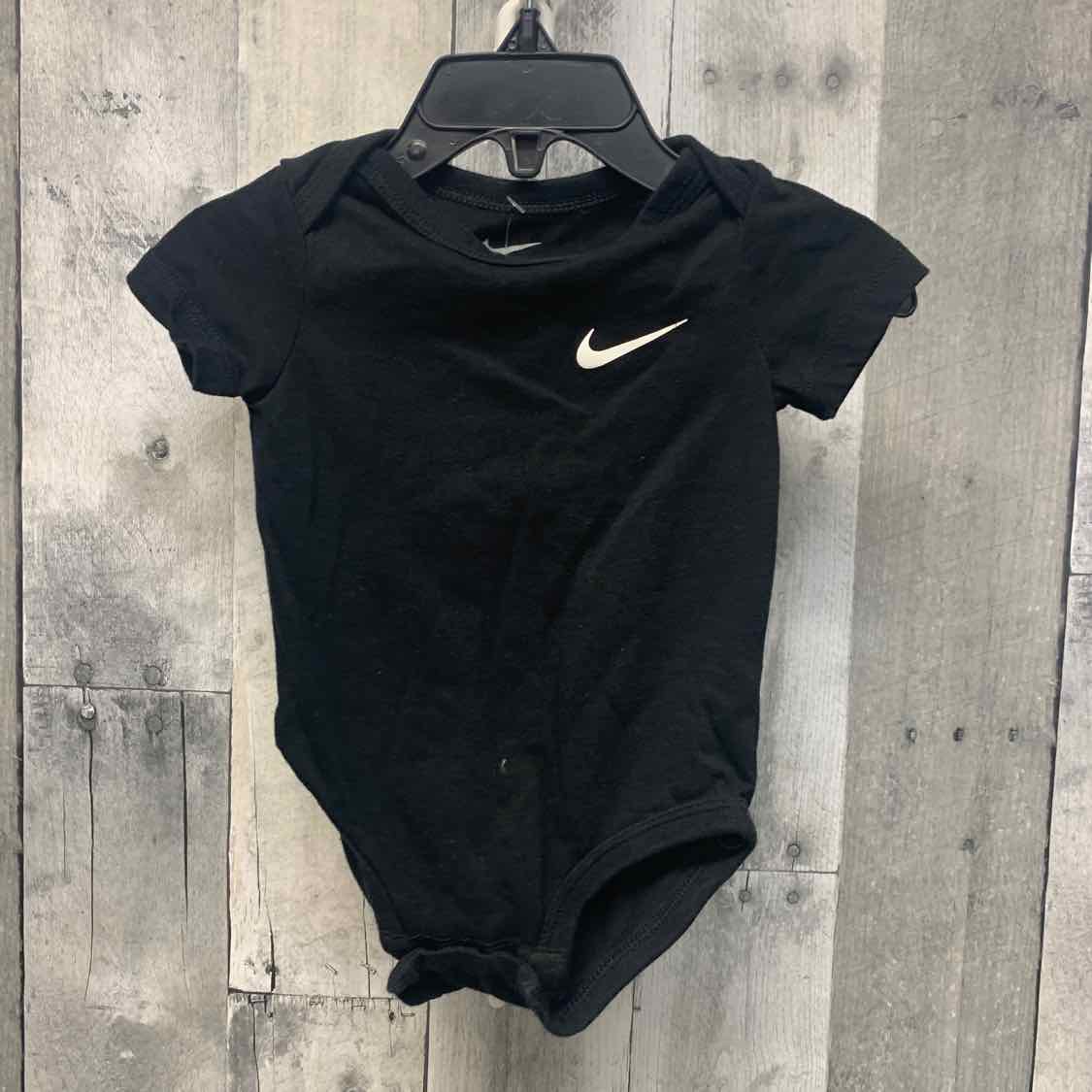 Size 6 Months Black Sport Brand Bodysuit