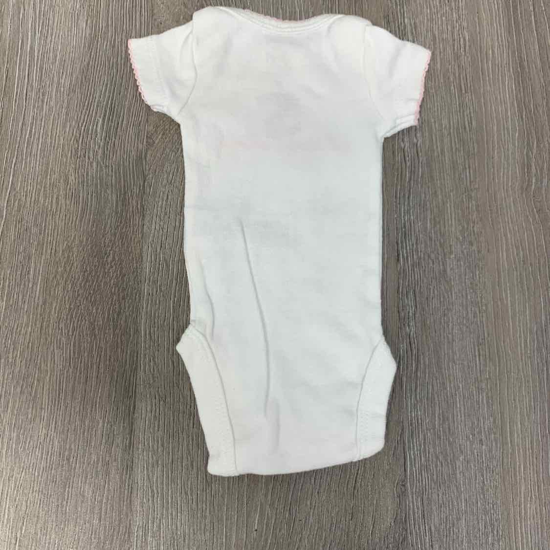 Size Preemie White Just One You Bodysuit