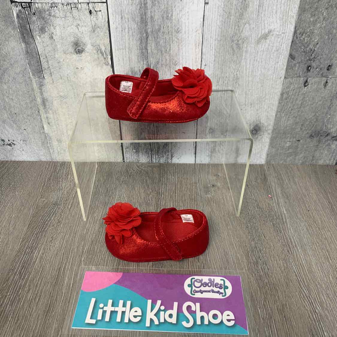 Size 2 Red B Brand Slip On Shoes