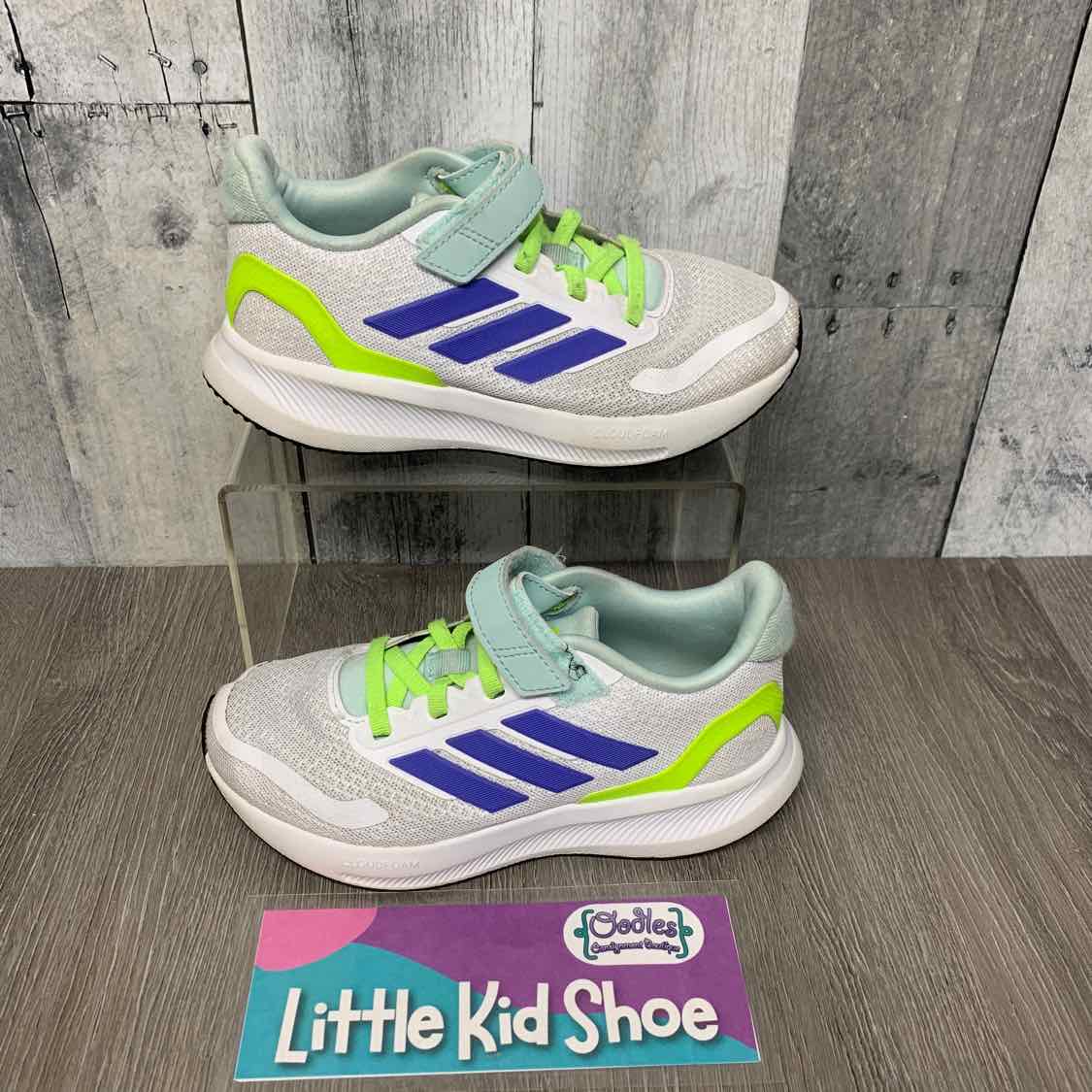 Size 13 Green/Purple Sport Brand Sneakers
