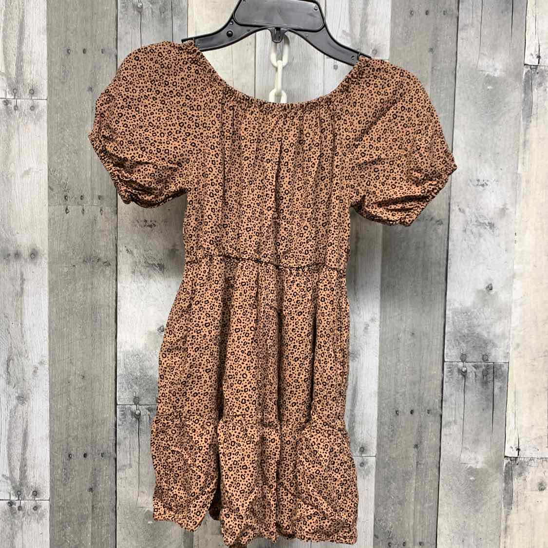 Size 6/7 Tan Animal Print Cat & Jack Dress