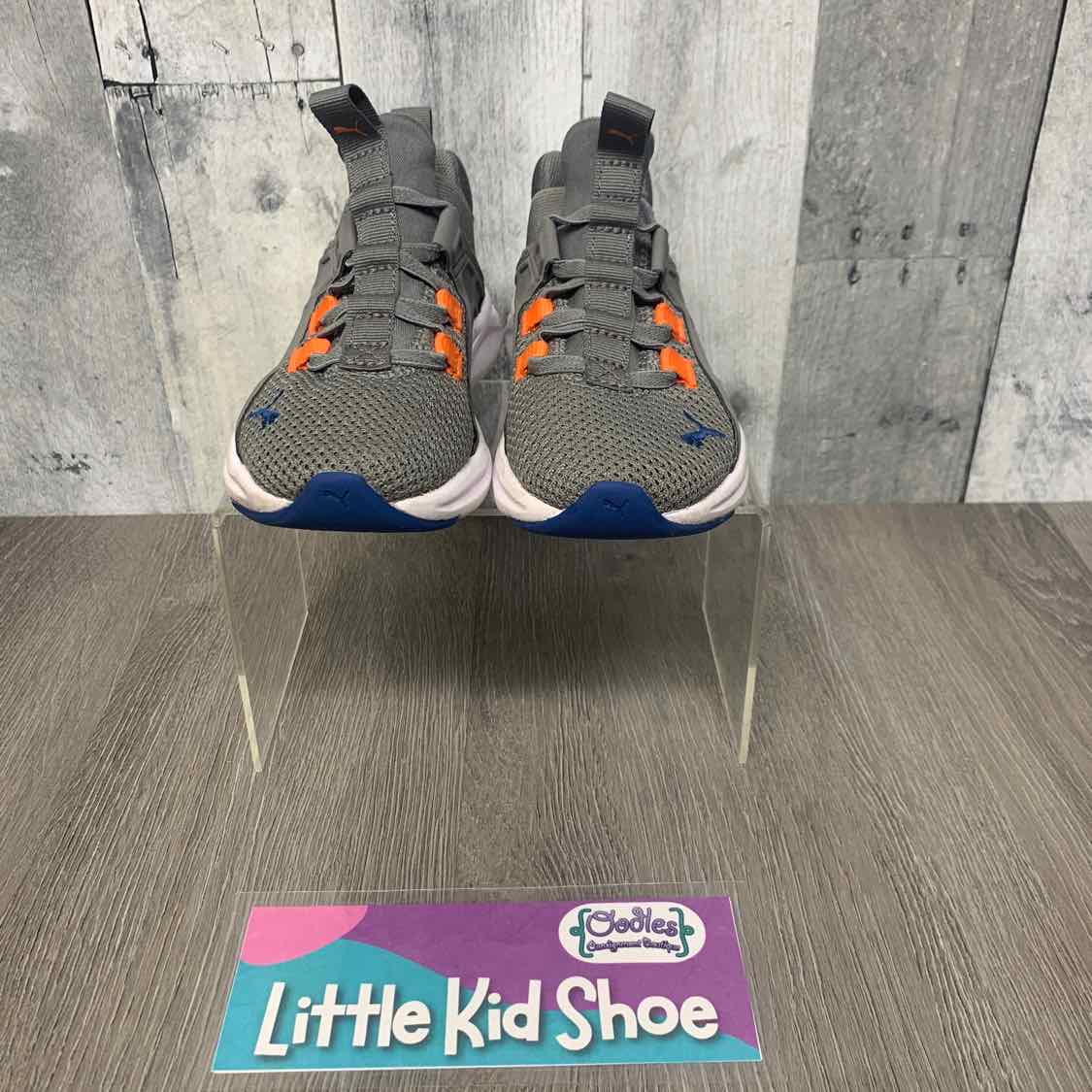 Size 11 Gray/Orange Puma Sneakers