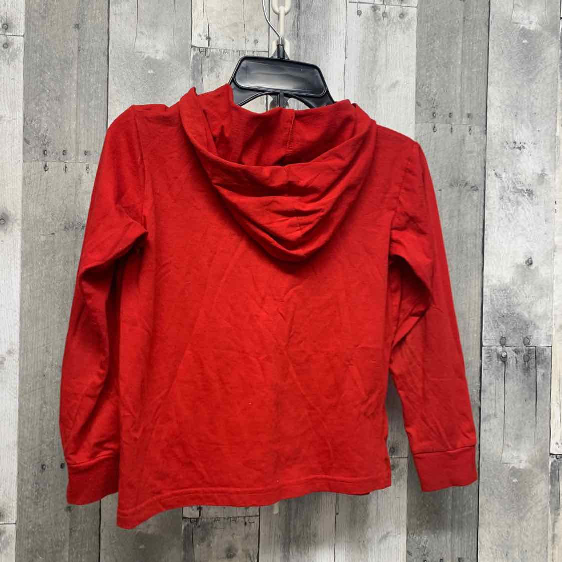 Size 7 Red/Black Champion Long Sleeve Shirt