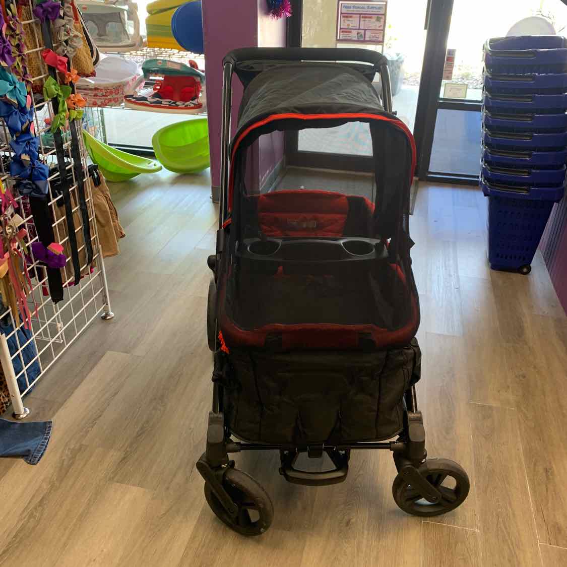 Baby Trend Black/Red Stroller - Single