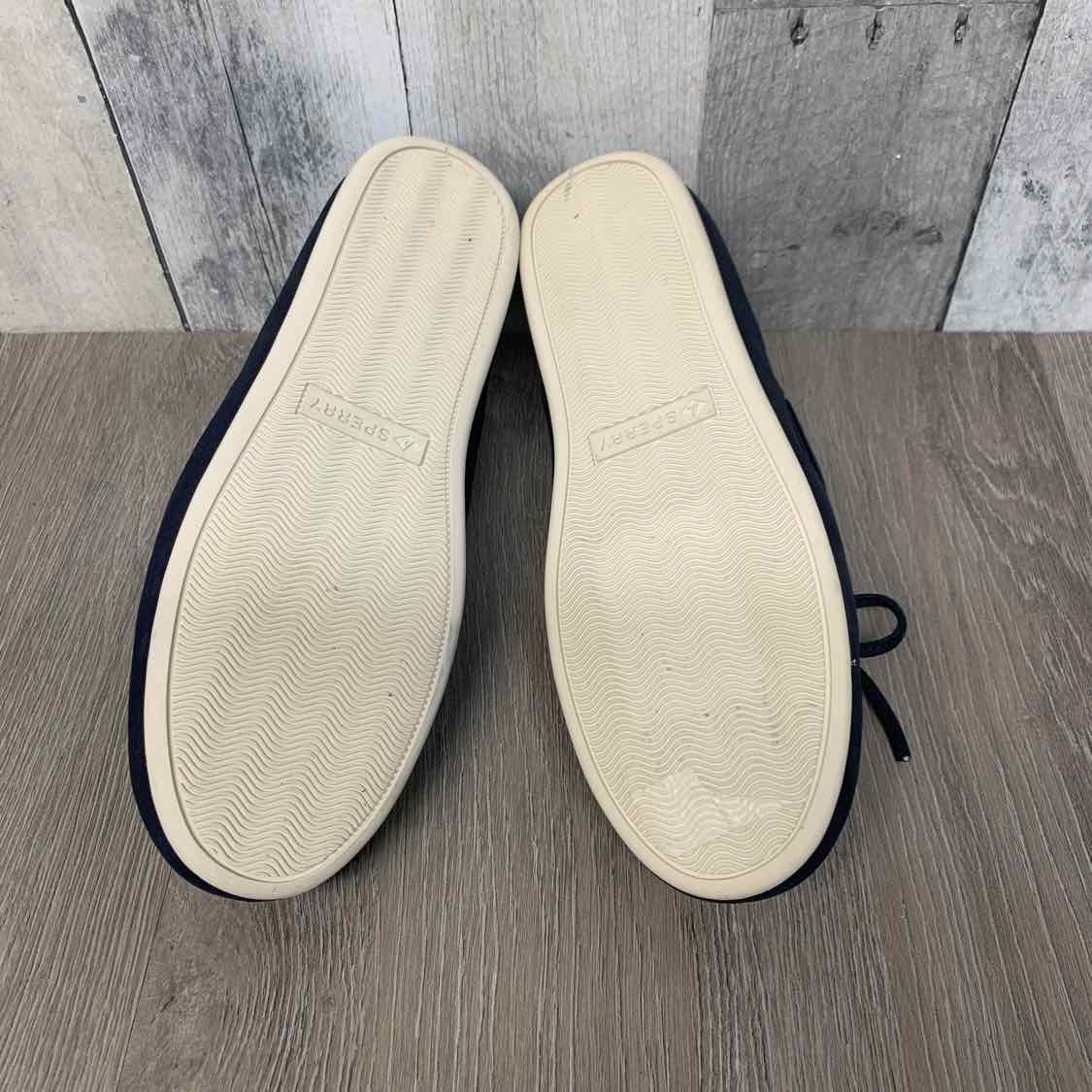 Size 6 Navy Sperry Loafers