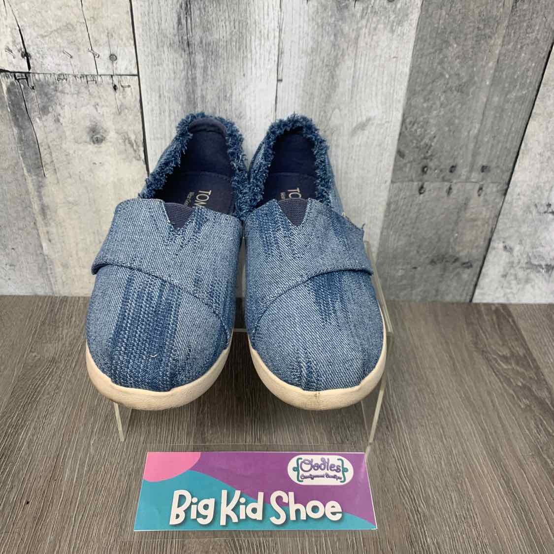 Size 3 Denim Toms Loafers