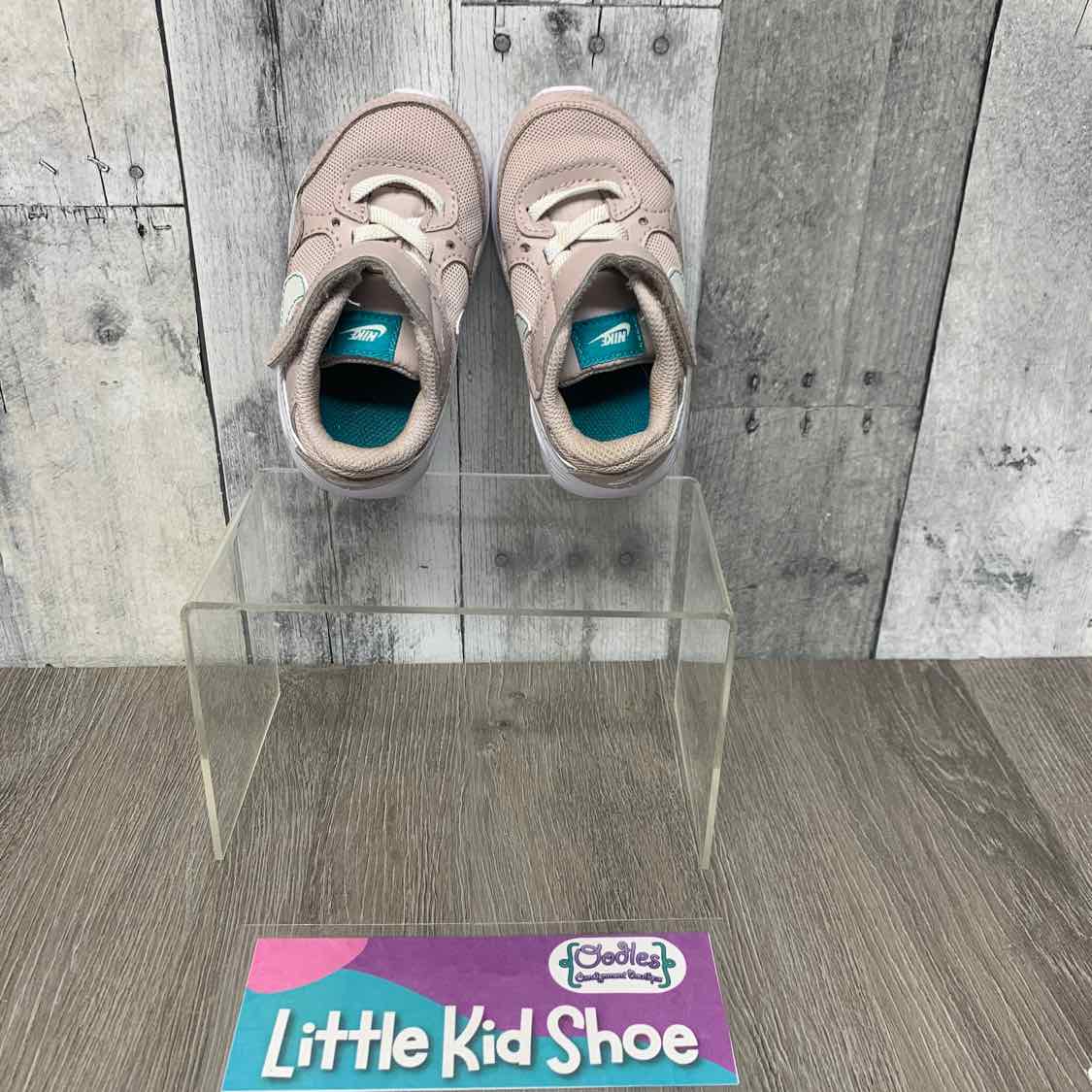 Size 5 Tan/White Sport Brand Sneakers