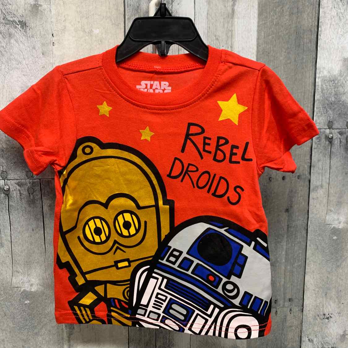 Size 2T Red Graphic Star Wars T Shirt