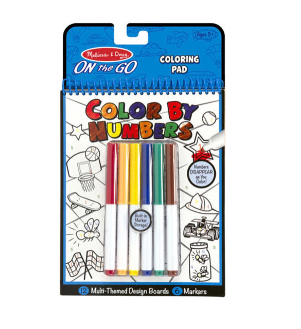 Melissa & Doug Color By Numbers - Blue - OodlesCB
