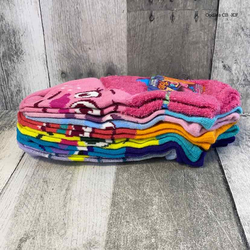 6pk Trolls Socks - OodlesCB