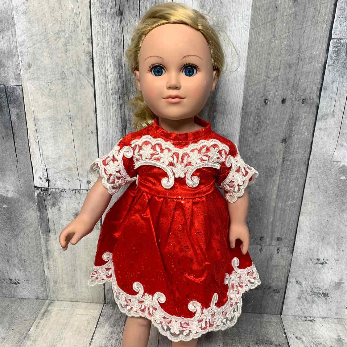 1pc Red/White Dress - OodlesCB
